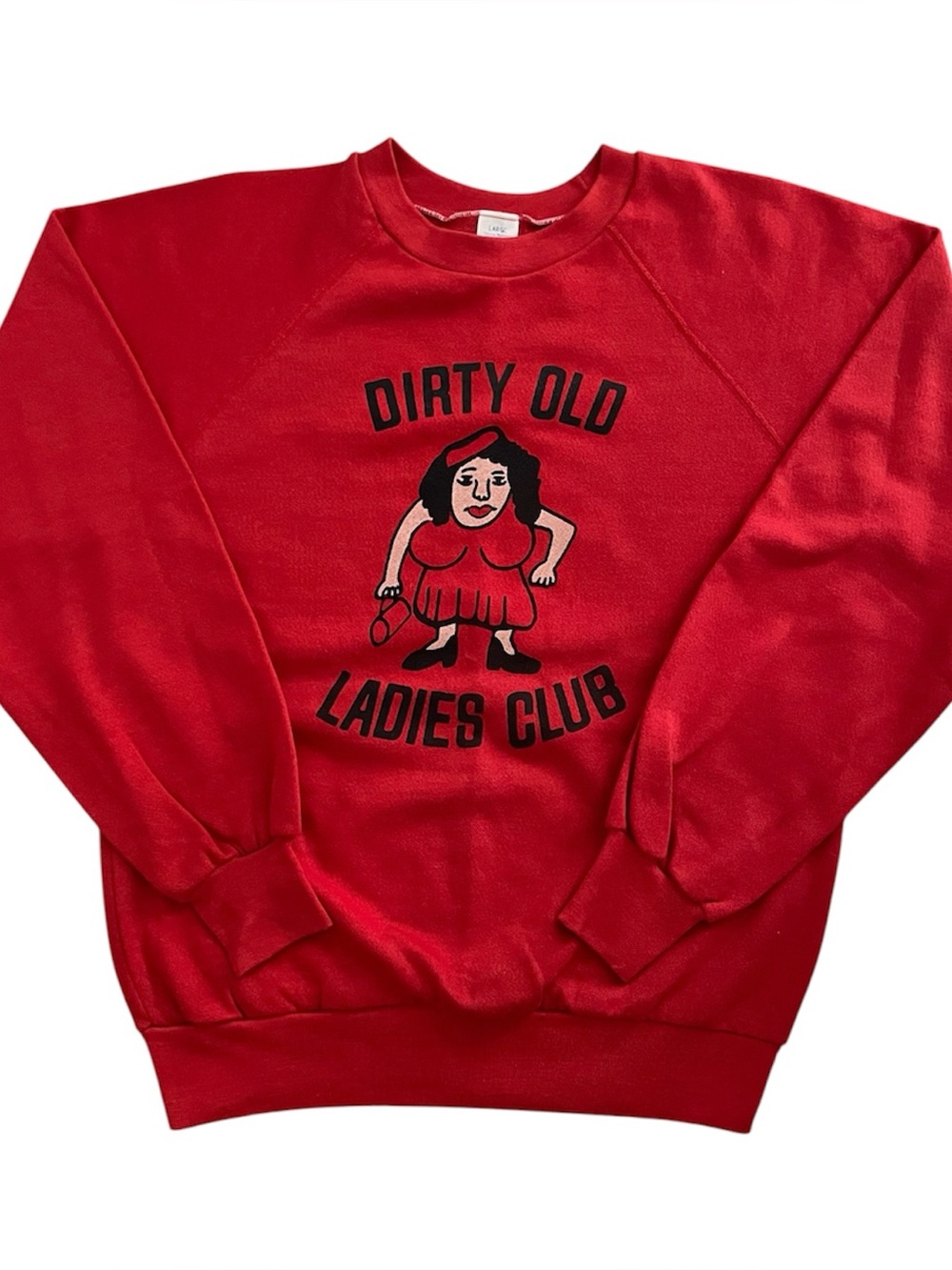 Vintage 60s Dirty Old Ladies Club sweatshirt